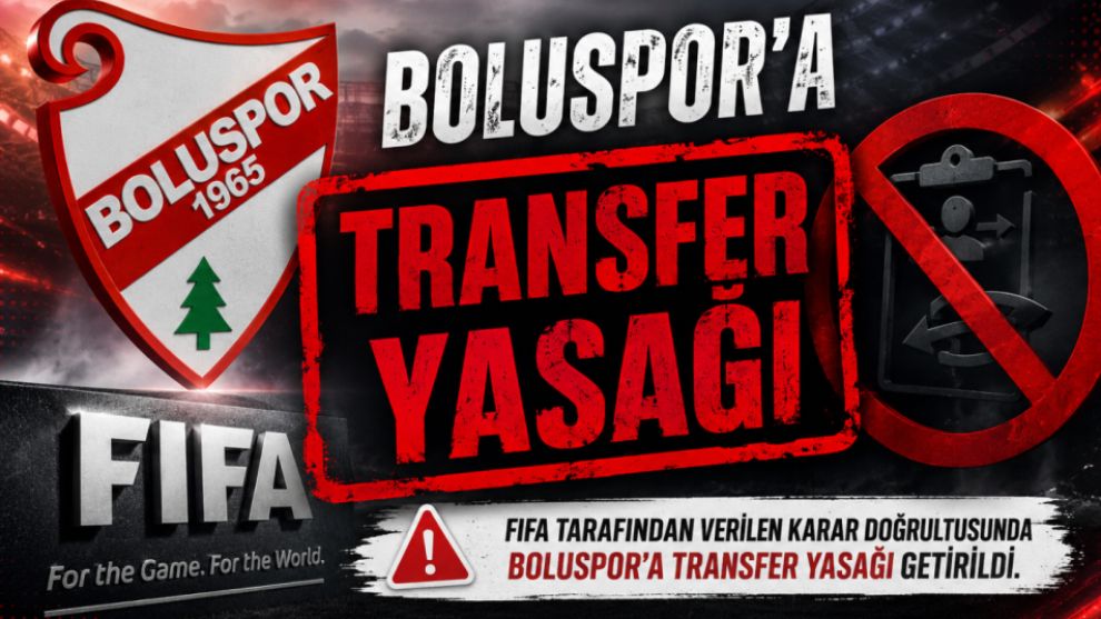 Boluspor'a Transfer Yasağı Geldi...
