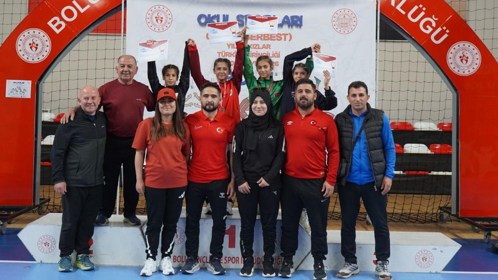 Okul Sporları Yıldızlar Güreş Türkiye Şampiyonasında Mutlu Son...