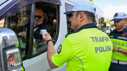 Bolu'da okul servislerine müşterek denetim