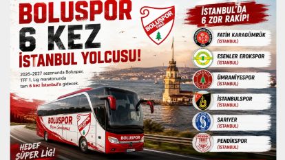Boluspor 6 Kez İstanbul Deplasmanında...